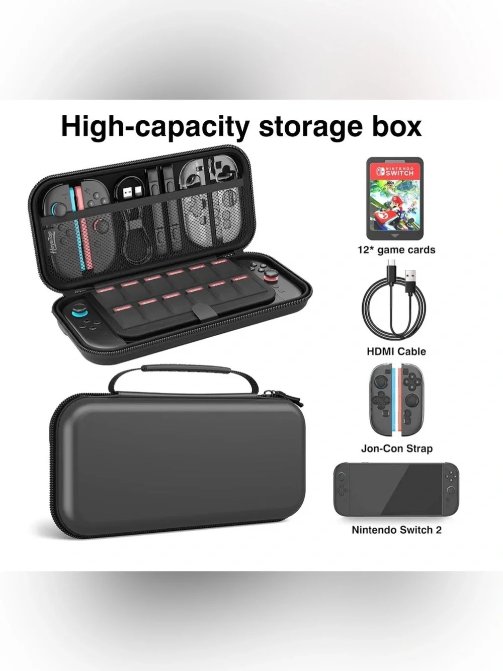 5/$30 HeysTop Switch 2 Portable Protection Case NWT